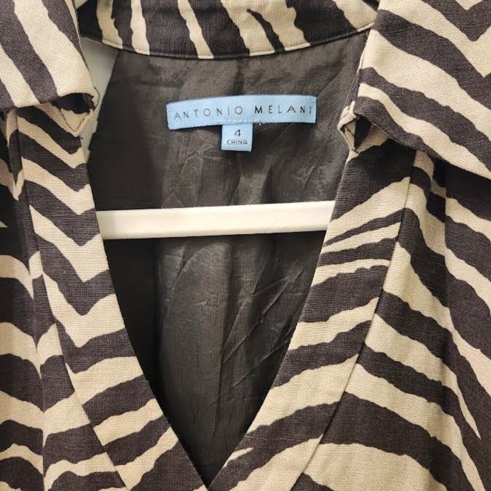 Antonio Melani Women Zebra Dress - Picture 2 of 3